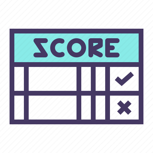 Card, game, mark, score, scorecard icon - Download on Iconfinder