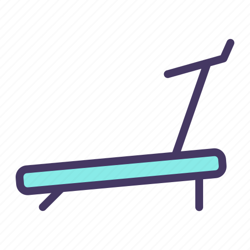 Exercise, fitness, gym, machine, run, running, treadmill icon - Download on Iconfinder