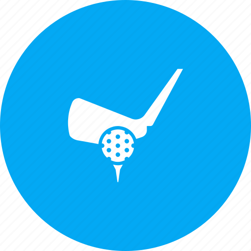 Ball, bat, game, golf, hit, tee icon - Download on Iconfinder