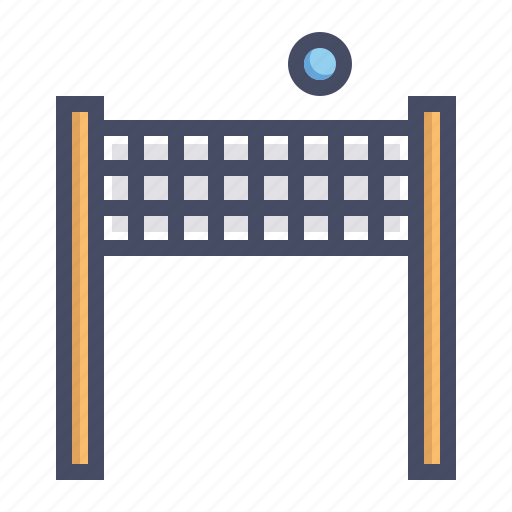 Ball, game, net, play, volleyball icon - Download on Iconfinder