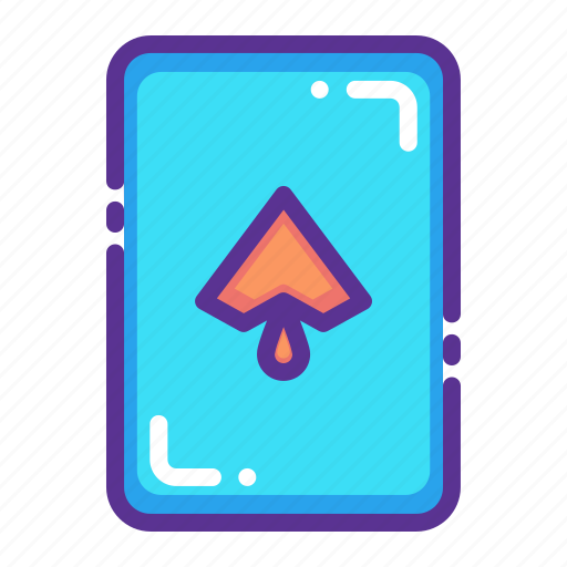 Card, casino, gamble, gambling, luck, playing, spade icon - Download on Iconfinder