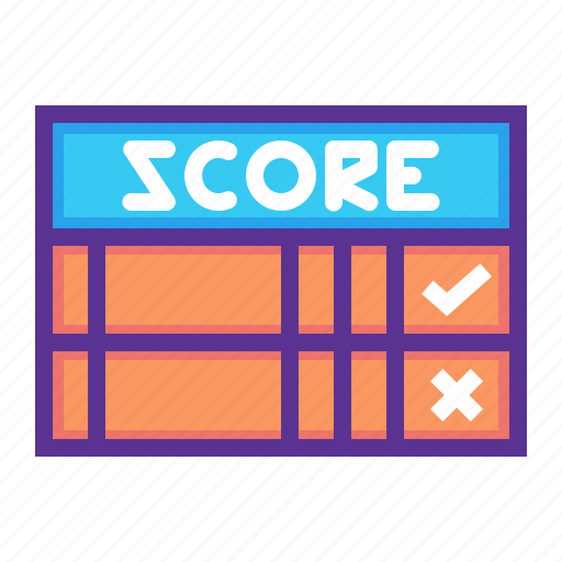 Card, game, mark, score, scorecard icon - Download on Iconfinder