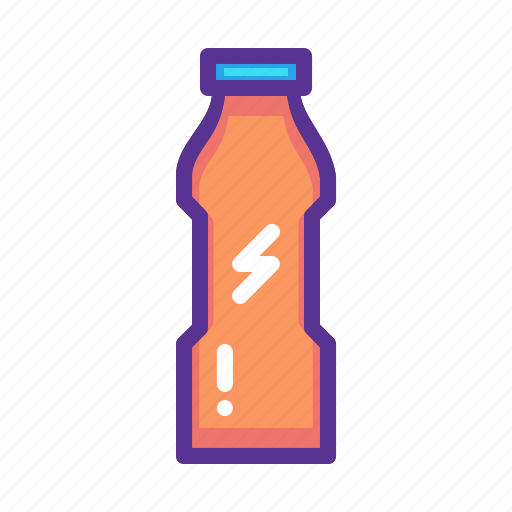 Bottle, drink, energy, sports, supplement, workout icon - Download on Iconfinder