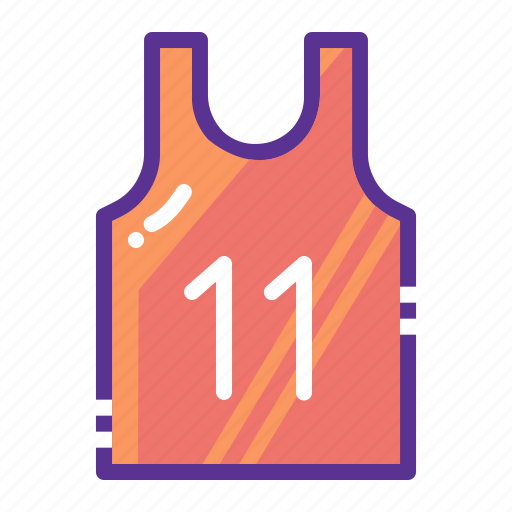 Basketball, clothing, marathon, sports, vest, wear icon - Download on Iconfinder