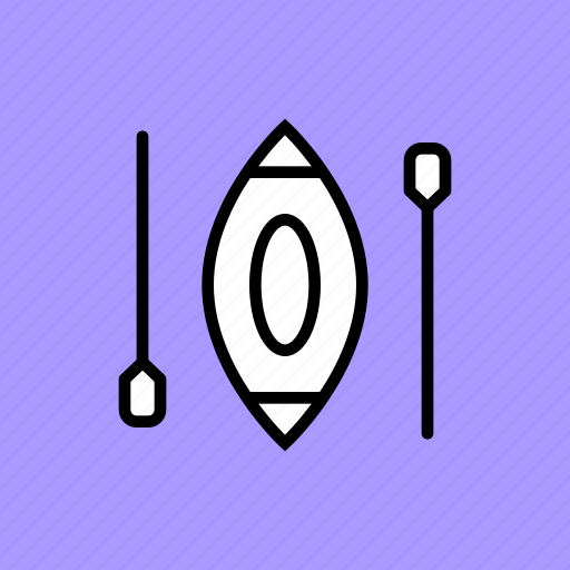 Boat, canoe, fun, paddle, sail, sailing, water icon - Download on Iconfinder