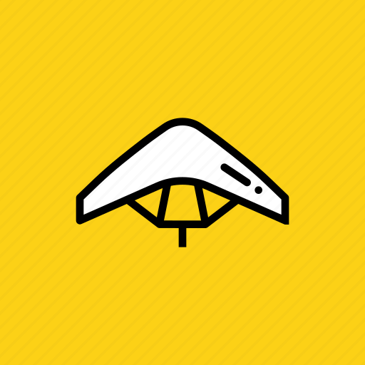 Diving, glider, gliding, paraglider, paragliding, sky icon - Download on Iconfinder