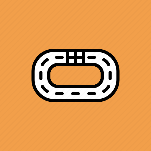 Circuit, lap, motor, race, racing, sports, track icon - Download on Iconfinder
