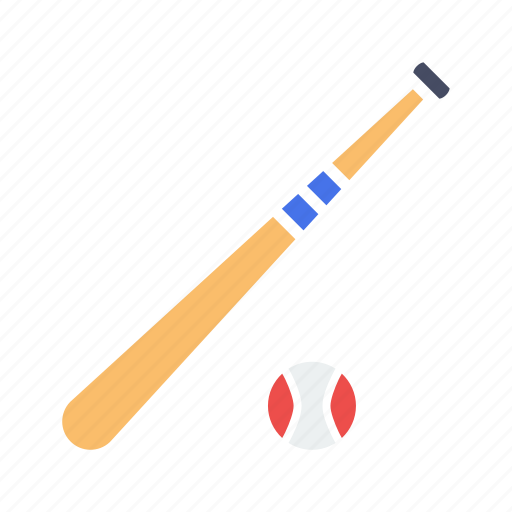 Ball, baseball, bat, game, play icon - Download on Iconfinder