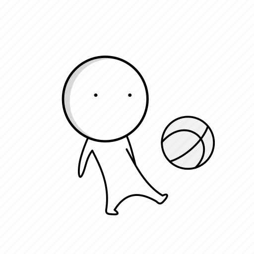 Ball, sport, game, soccer, play, player icon - Download on Iconfinder