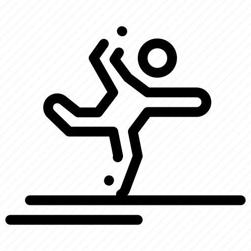 Athlete, gymnastics, performing, stretching icon - Download on Iconfinder