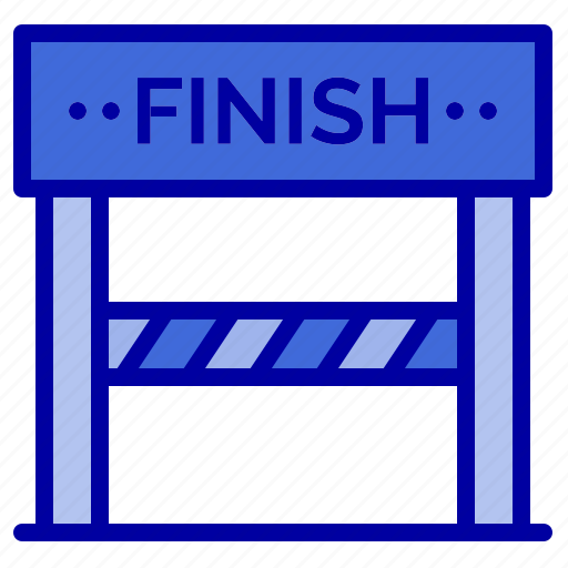 Finish, game, line, sport icon - Download on Iconfinder