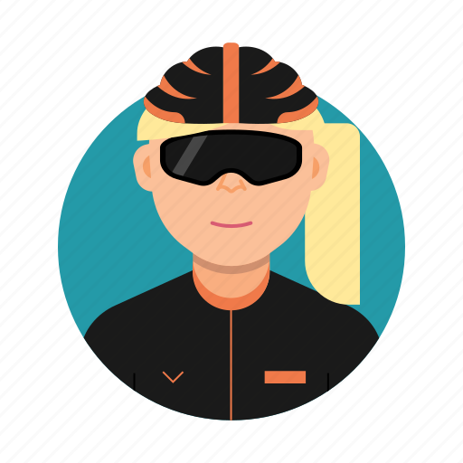 Bicycle, avatar, bike, woman, cyclist icon - Download on Iconfinder