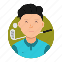 avatar, player, golfplayer, golf