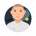 tennis, avatar, tennisplayer, player