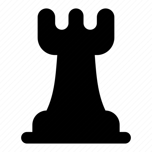 Chess rook, chess piece, rook pawn, chess, sports icon - Download on Iconfinder