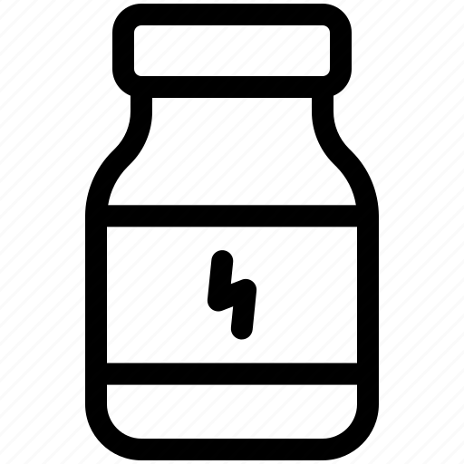 Bottle, energy, jar, supplements, sport icon - Download on Iconfinder