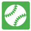 ball, baseball, set, softball, sports, square 