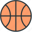 ball, basketball, equipment, sports 