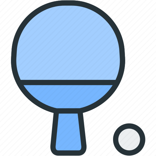 Ball, ping, pong, racket, sports, tennis icon - Download on Iconfinder