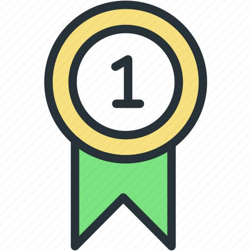 Achievement, first, medal, place, sports icon - Download on Iconfinder