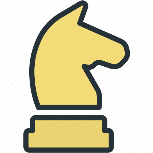 Chess, knight, piece, sports icon - Download on Iconfinder