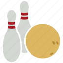 bowling, bowling ball, bowling ball and pins, bowling pins, pins, sports 