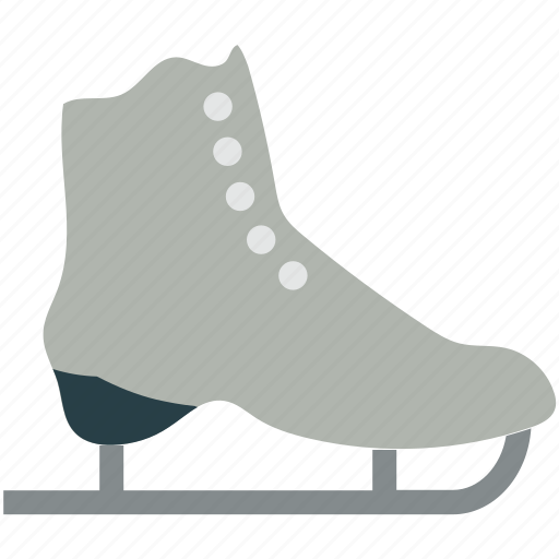 Ice skate, ice skate shoes, ice skating, ice skating shoes, shoes, skating, sports icon - Download on Iconfinder