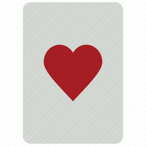 Card, casino, game, hearts, hearts card, playing card, poker icon - Download on Iconfinder