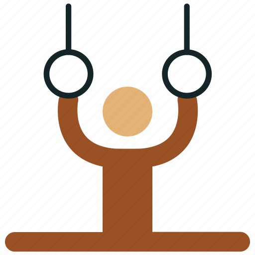 Gymnastic, olympic, rings, sports, steady rings, still rings icon - Download on Iconfinder
