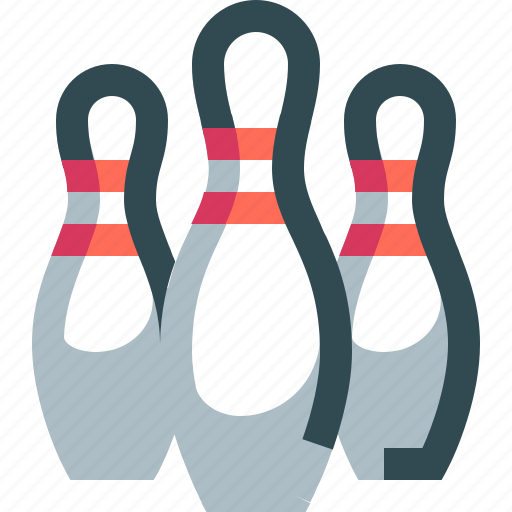 Bowling, pins, pin, game icon - Download on Iconfinder