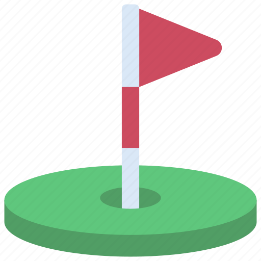 Golf, flag, sport, activity, golfing icon - Download on Iconfinder