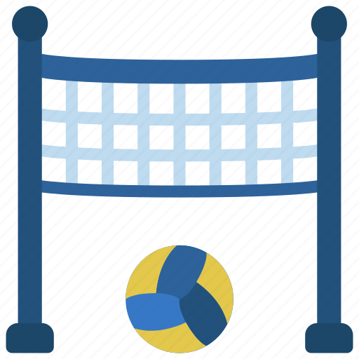 Volleyball, net, sport, activity, sporting icon - Download on Iconfinder