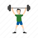 dumbbells, exercise, gym, heavy, weight, weightlifter, workout