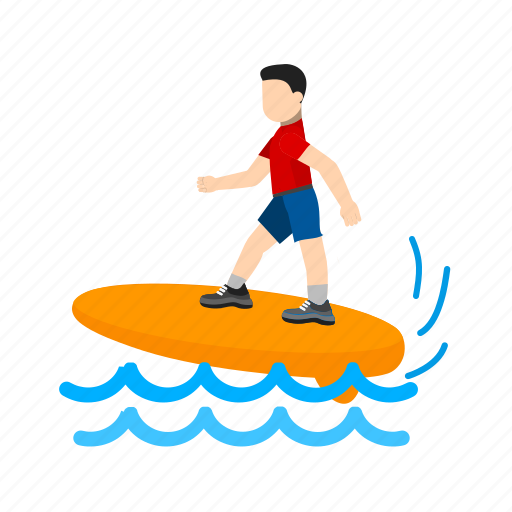 Activity, sport, surf, surf board, surfer, surfing board, water icon - Download on Iconfinder