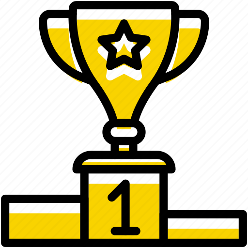 Podium, sports podium, game podium, trophy podium, trophy icon - Download on Iconfinder
