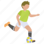 ball, dribble, football, kick, player, soccer 