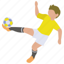 ball, football, kick, player, score, soccer, striker