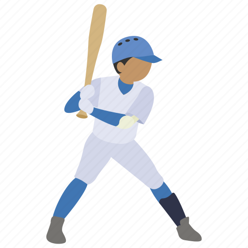 Baseball, bat, batter, batting, hit, home run, strike icon - Download on Iconfinder