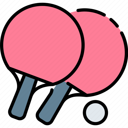Ping pong, table-tennis, sport, game, ball, racket, tennis icon - Download on Iconfinder