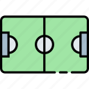 football ground, sport, football field, football pitch, soccer, soccer field, playground icon