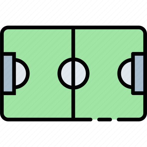 Football ground, sport, football field, football pitch, soccer, soccer field, playground icon icon - Download on Iconfinder
