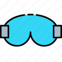 ski goggles, goggles, winter, eye protection, ski glasses, sport goggle, goggle
