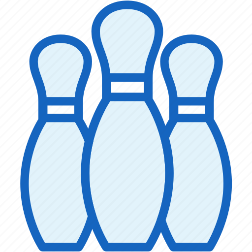 Bowling, pins, sports icon - Download on Iconfinder