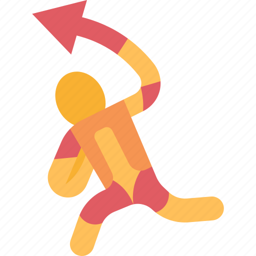Kinetic, chain, movement, athlete, sports icon - Download on Iconfinder