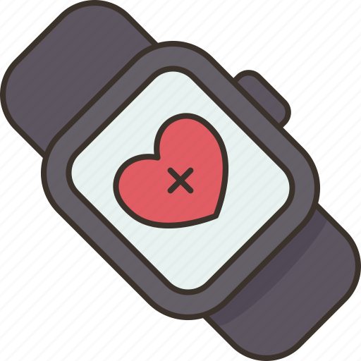 Smartwatch, health, cardio, monitoring, fitness icon - Download on Iconfinder