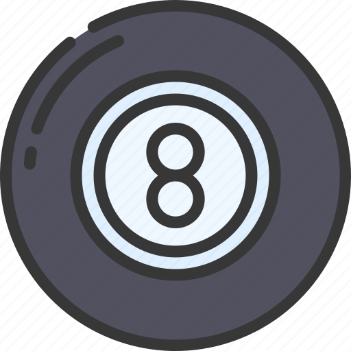 Eight, ball, sport, activity, snooker icon - Download on Iconfinder