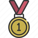 medal, sport, activity, medallion, award