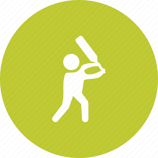 Ball, bat, batsman, bowler, cricket, game, sport icon - Download on Iconfinder