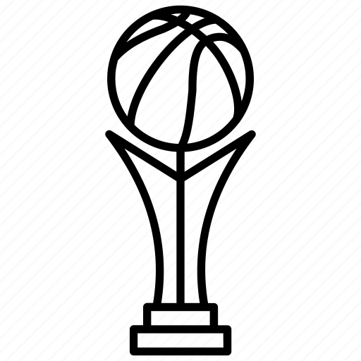 Basketball trophy, winner, first prize, achievement, success icon - Download on Iconfinder