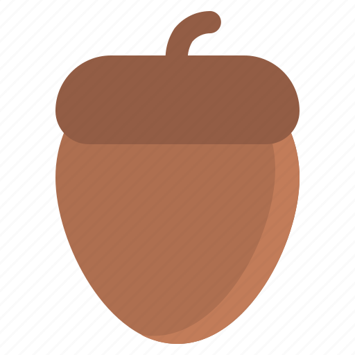 Acorn, autumn, food, nut, oak icon - Download on Iconfinder